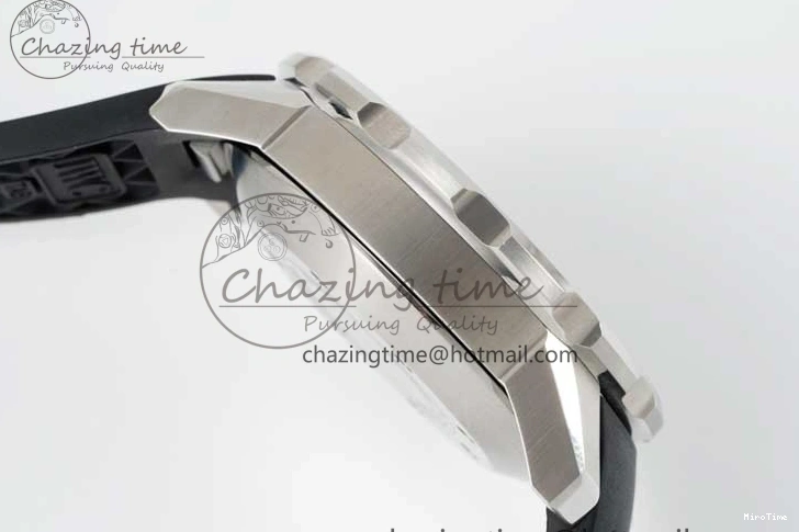 MIROTIME 0131 Aquatimer Automatic SS RSF 1:1 Best Edition White Orange Dial on Black Rubber Strap A Supportive 7069